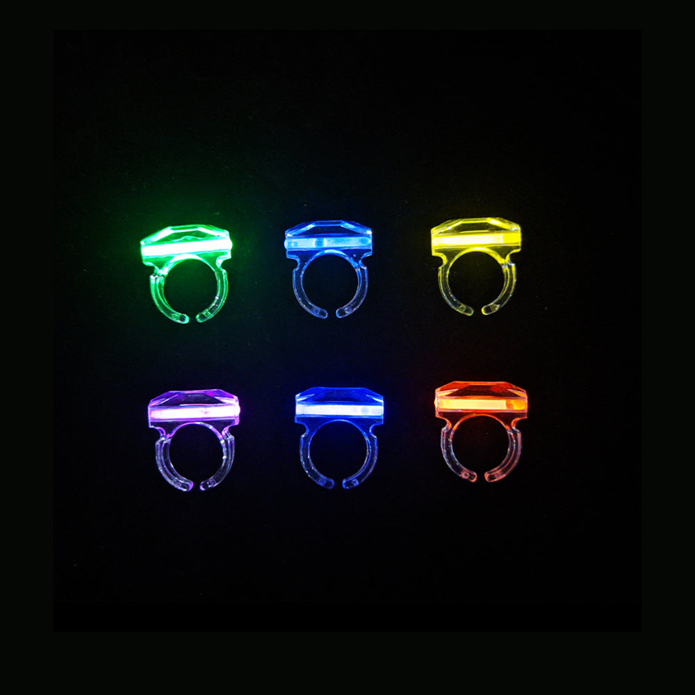 Selbstleuchtender Fingerring - verschiedene Farben