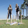 Ringwurfspiel aus Holz inkl. 5 Ringen