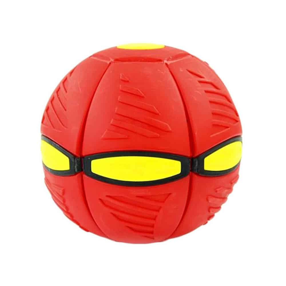 Frisbee-/UFO-Ball – lustiger, formverändernder Ball – Rot oder Blau