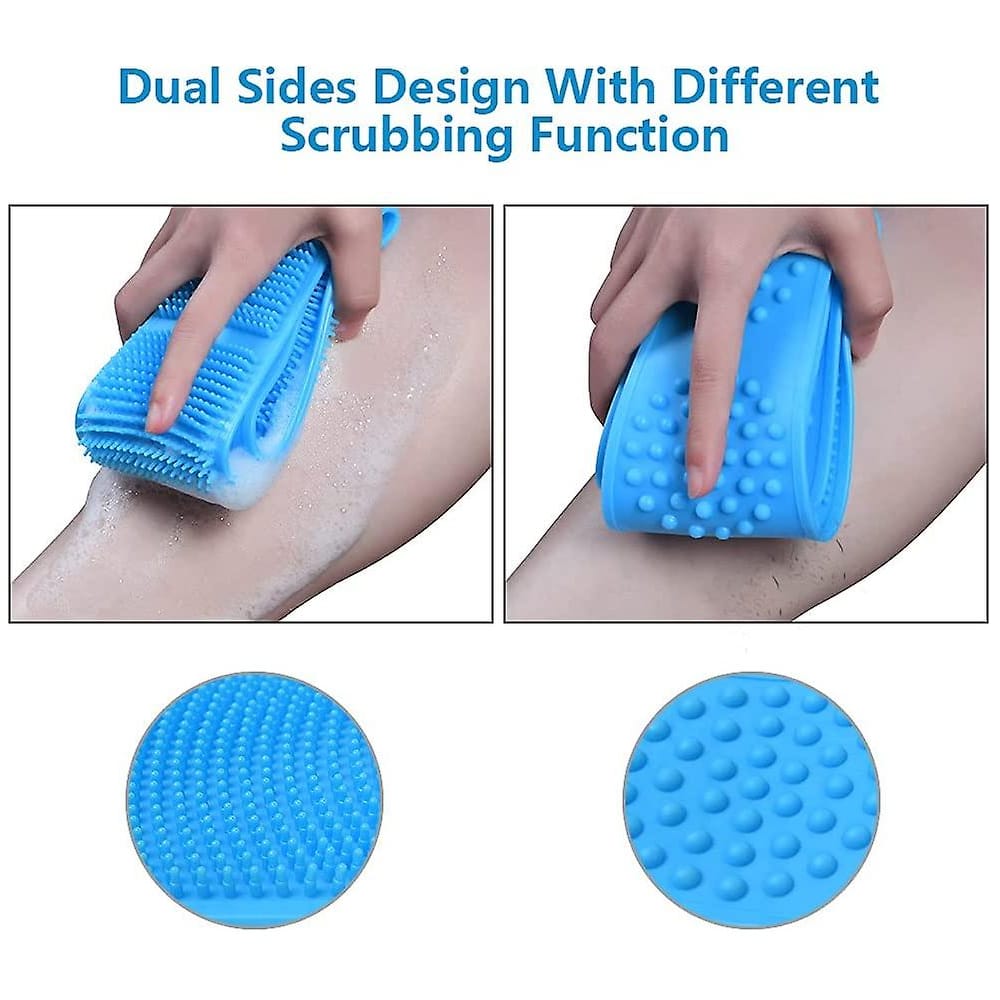 Rückenschrubber / Badebürste - Doppelseitiges Silikon