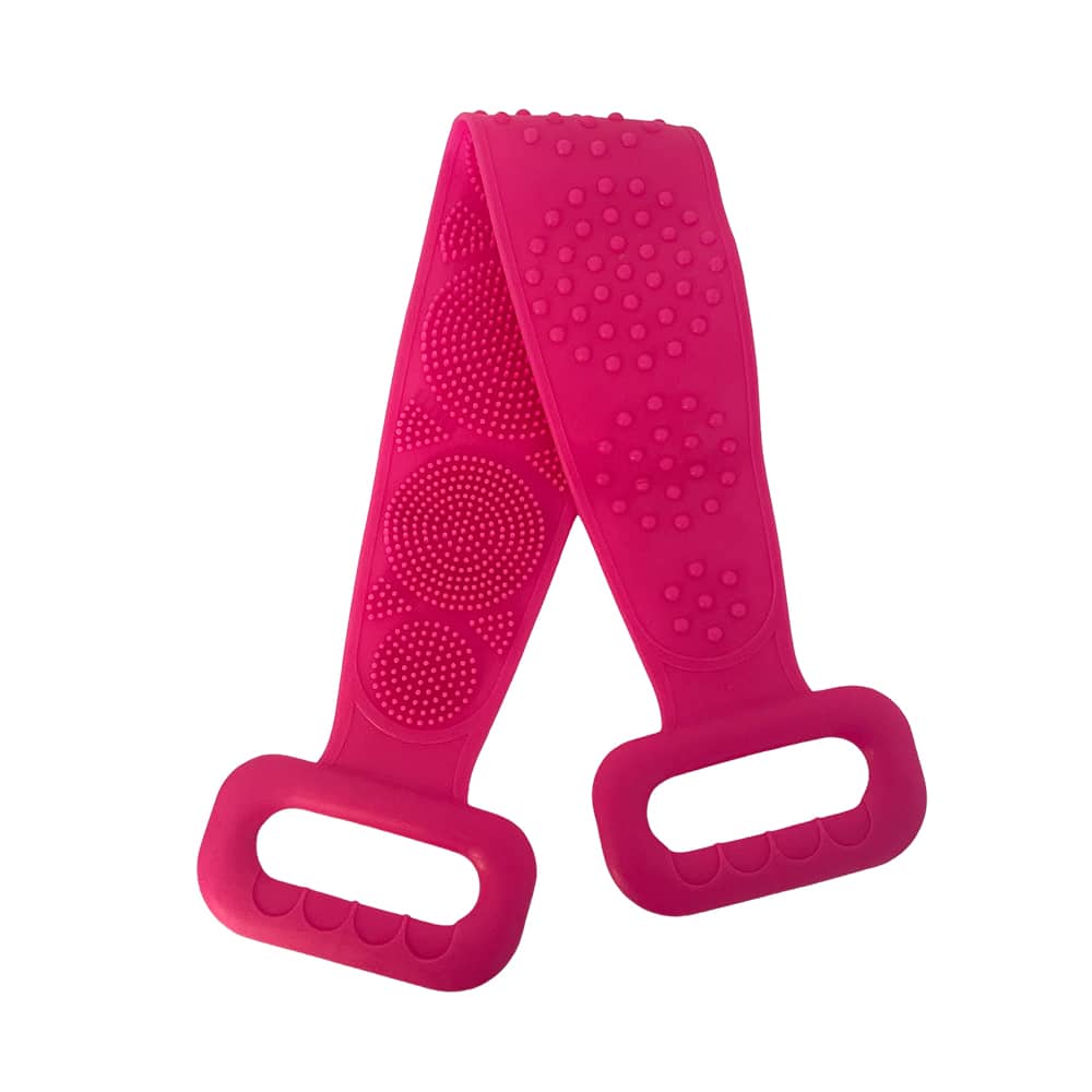 Rückenschrubber / Badebürste - Doppelseitiges Silikon