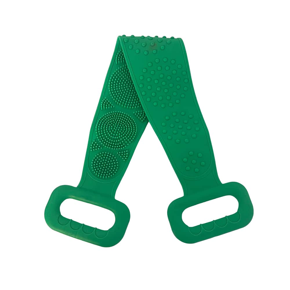 Rückenschrubber / Badebürste - Doppelseitiges Silikon