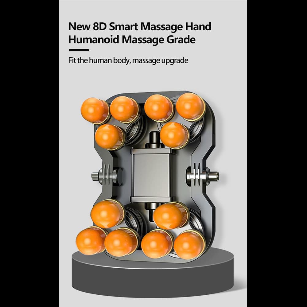 Massagesessel 8D mit Zero Gravity und Wärmetherapie