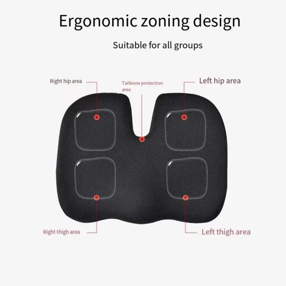 Ergonomisches Sitzkissen aus Memory Foam