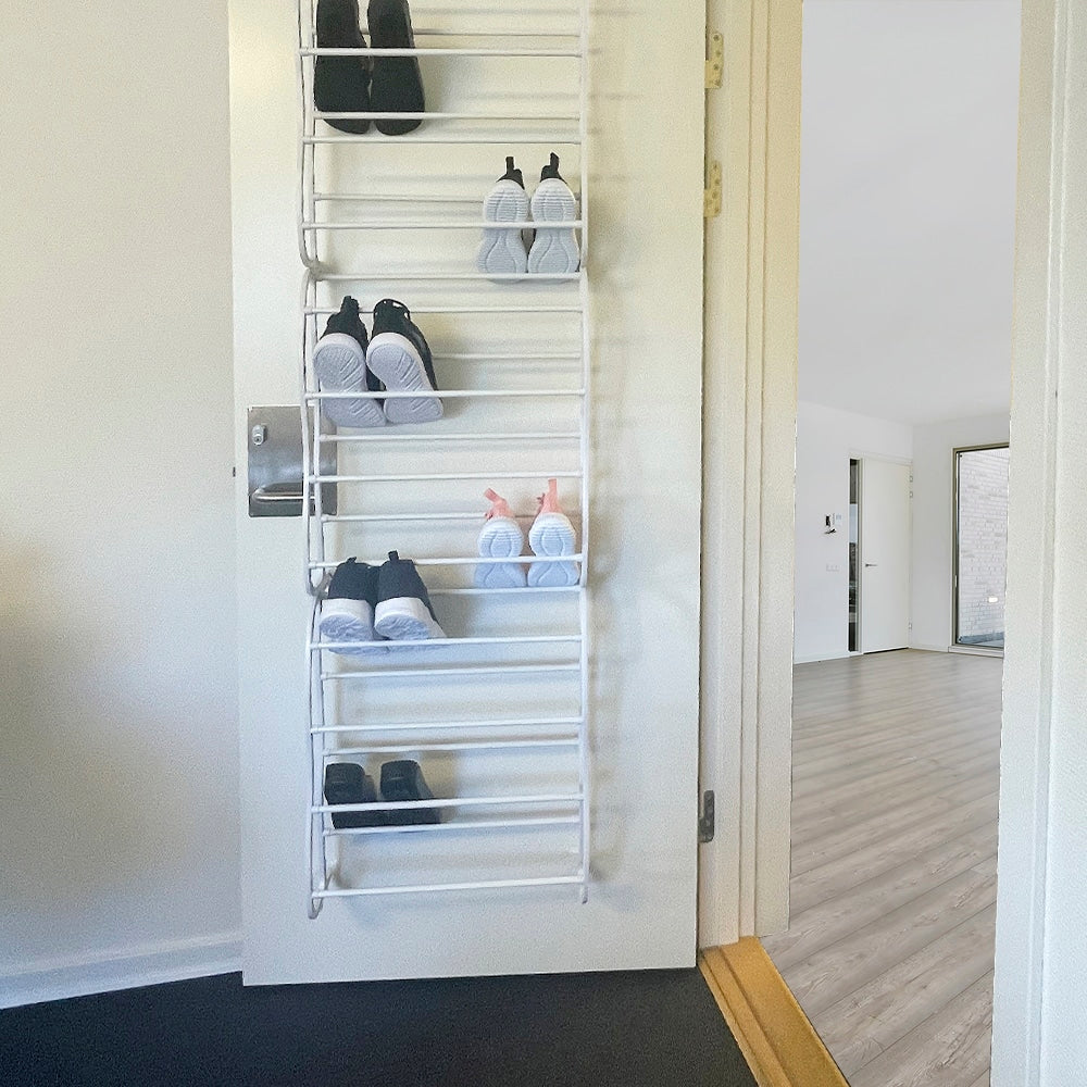 tür aufbewahrung schuhe Schuhregal für die Tür mit Platz für 20-30 Paar Schuhe