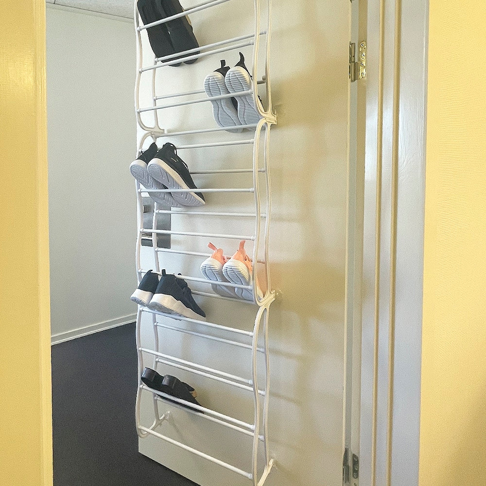 tür aufbewahrung für schuhe Schuhregal für die Tür mit Platz für 20-30 Paar Schuhe