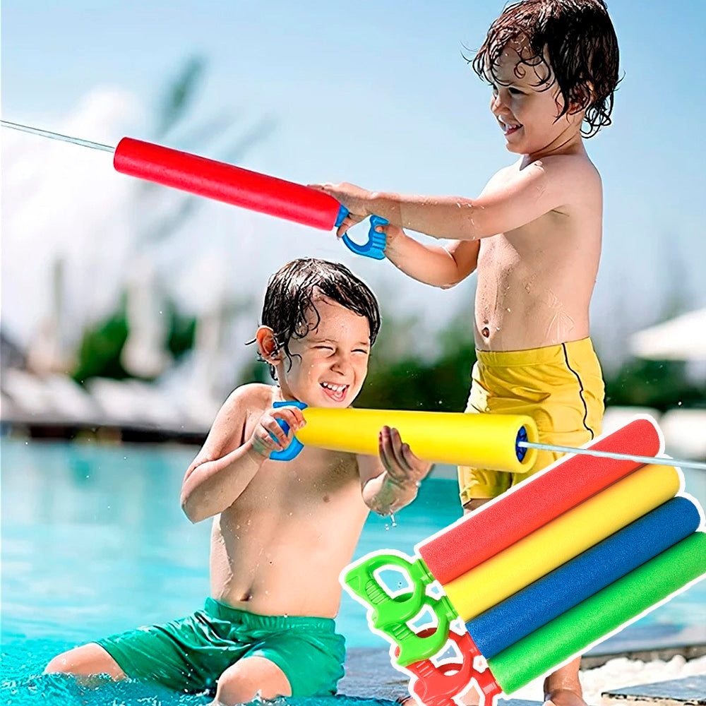 Wasserpistole Ø 5 x 40 cm Schaumstoff (verschiedene Farben)