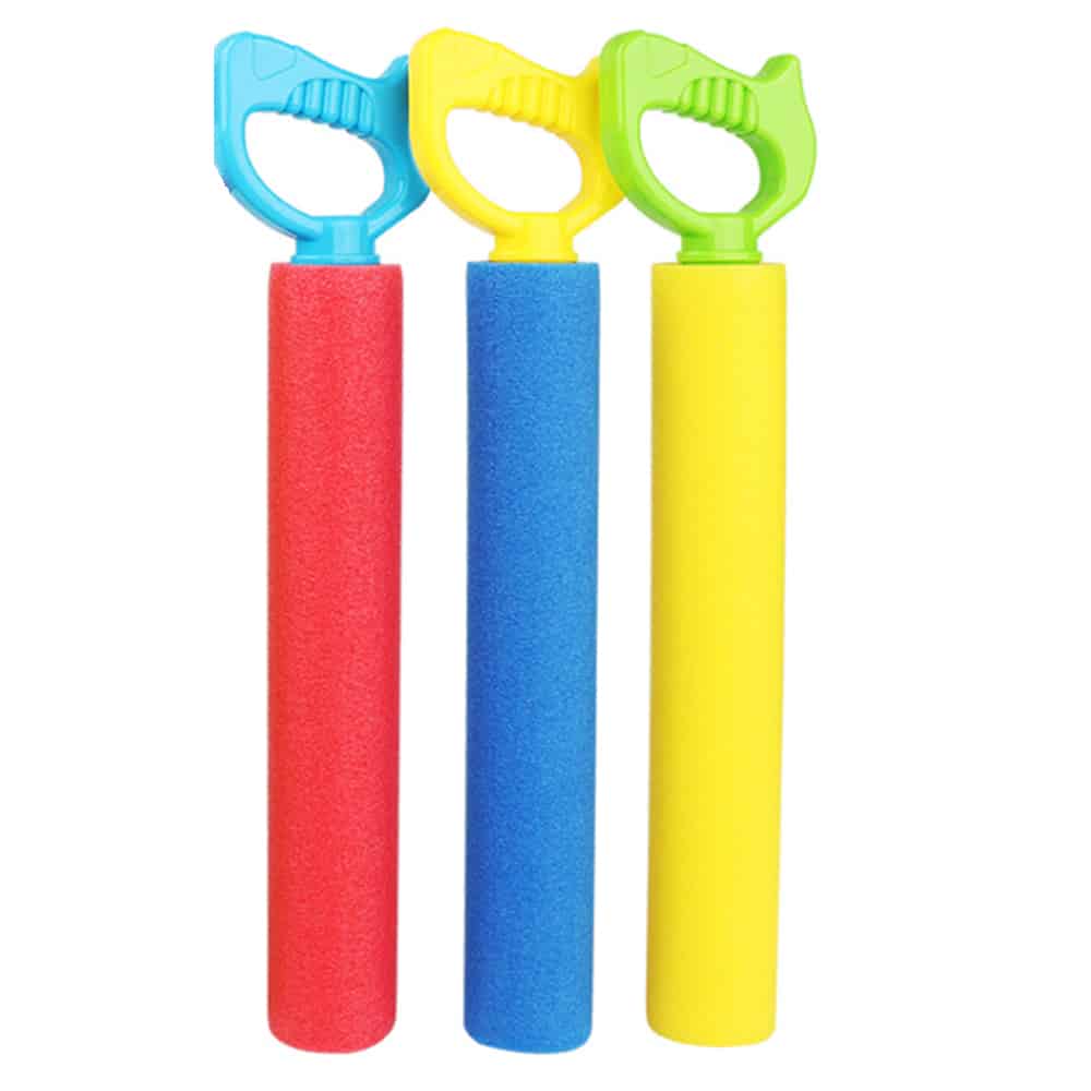 Wasserpistole Ø 5 x 40 cm Schaumstoff (verschiedene Farben)
