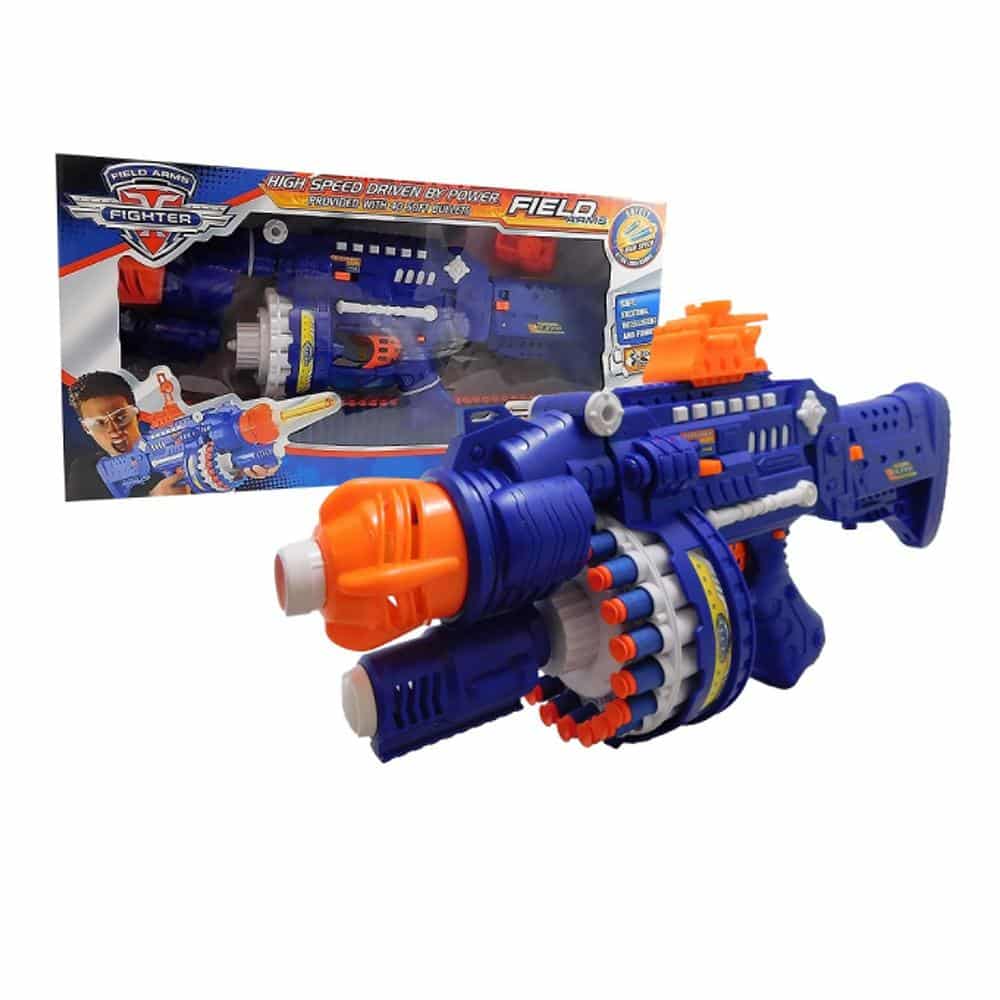 Vollautomatische Soft Bullet Gun inkl. 40 Pfeile/Darts