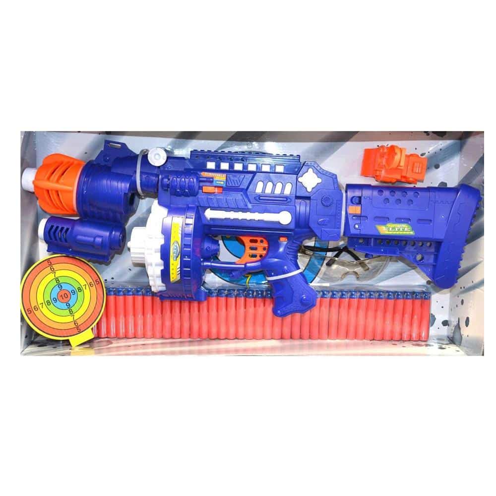 Vollautomatische Soft Bullet Gun inkl. 40 Pfeile/Darts