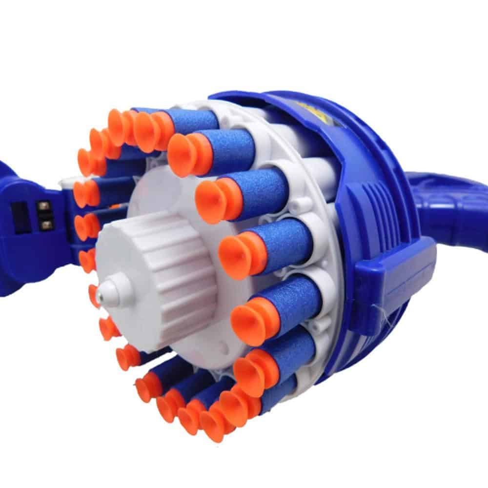 Vollautomatische Soft Bullet Gun inkl. 40 Pfeile/Darts