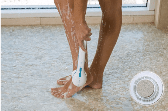 Spin Spa Elektrische Schrubb- und Massagebürste inkl. 5 Bürstenköpfe