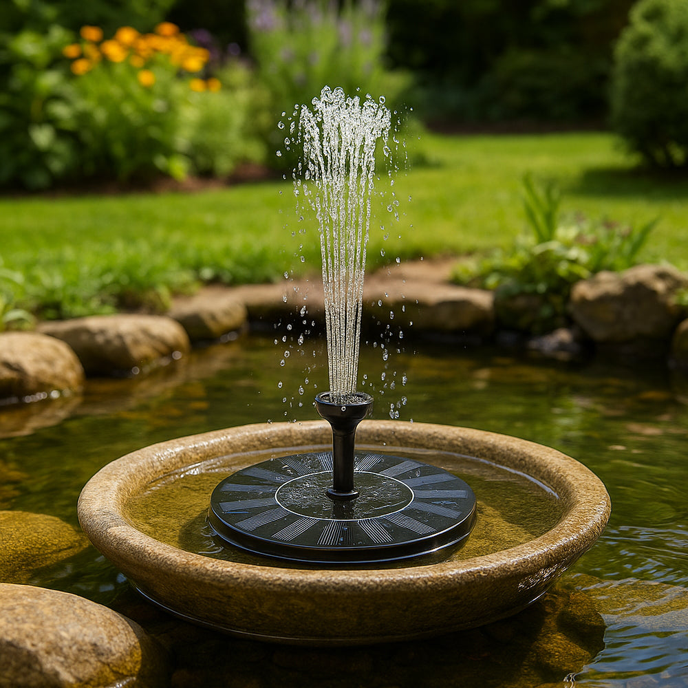 Solarzellenbrunnen (Schwimmend)