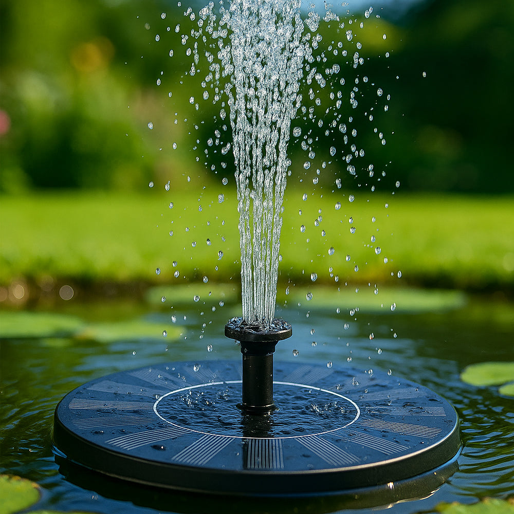 Solarzellenbrunnen (Schwimmend)