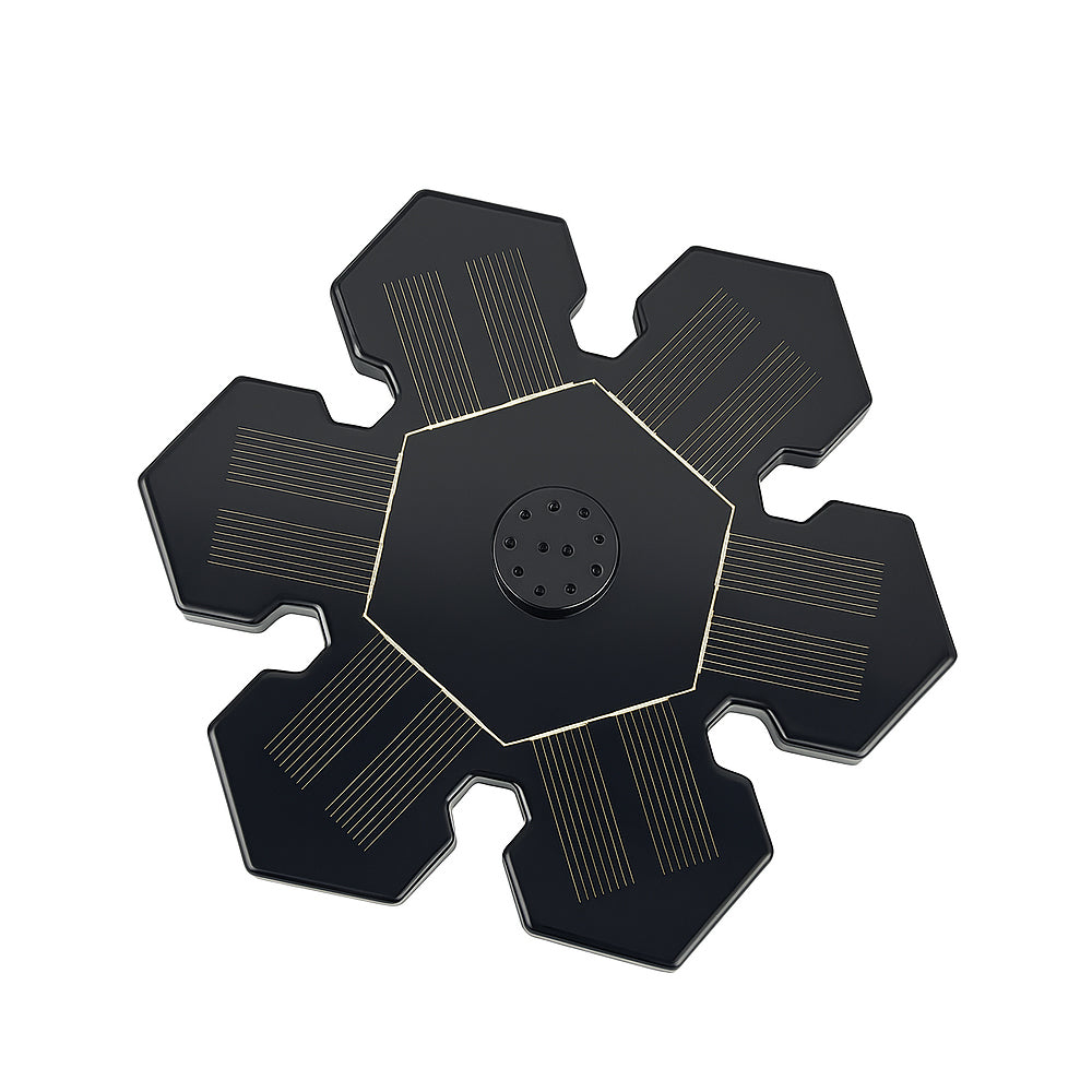 Solarbetriebener Springbrunnen (schwimmend) – Ø 19 cm