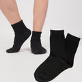Schwarze Socken - 10 Paar -