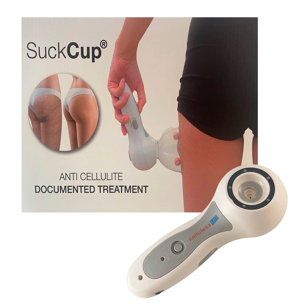 SuckCup - Anti Cellulite inkl. Creme - Weg mit der Orangenhaut