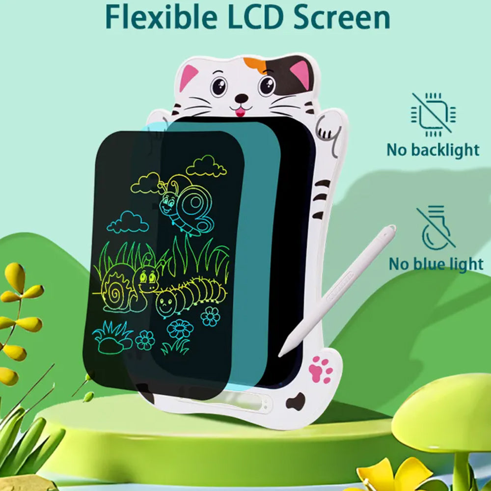 Zeichenplatte für Kinder mit Tiermotiv – 8,5" LCD-Bildschirm