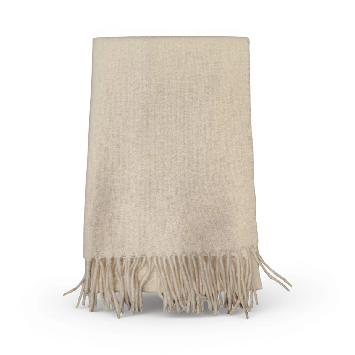 Eleganter Schal mit Fransen – In mehreren schönen Farben  – 65 x 180 cm  – 230 g.