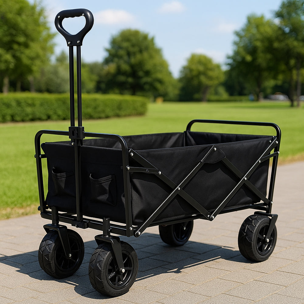 Bollerwagen, großes Modell - klappbar - für jedes Gelände
