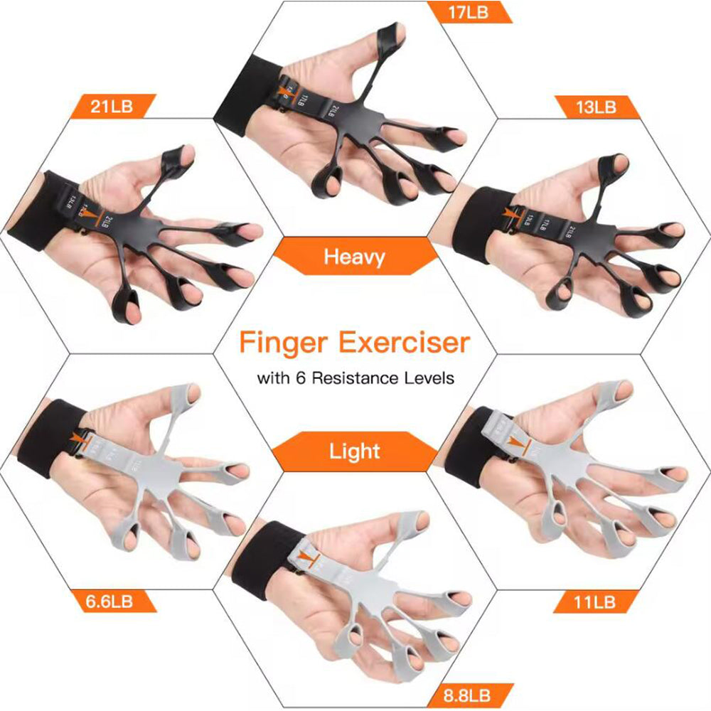 Fingertrainer mit 3 verschiedenen Widerständen