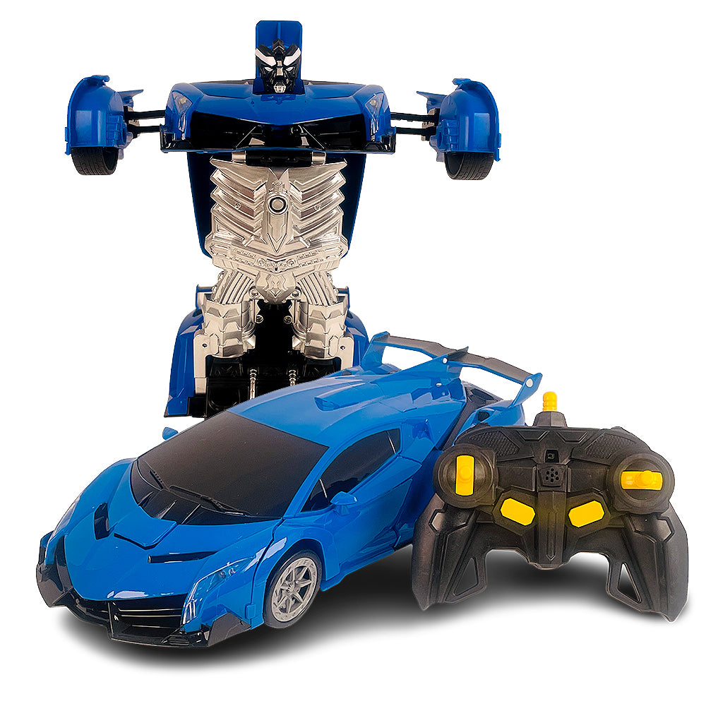 Ferngesteuertes Transformer-Auto mit Sound- und Lichteffekten