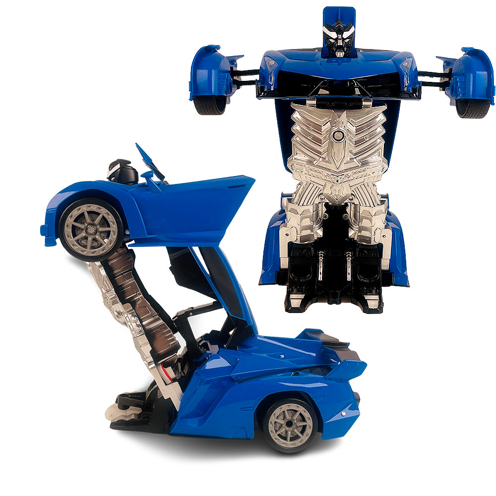 Ferngesteuertes Transformer-Auto mit Sound- und Lichteffekten