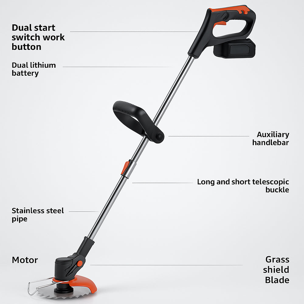 Rasentrimmer & Unkrautentferner mit Akku