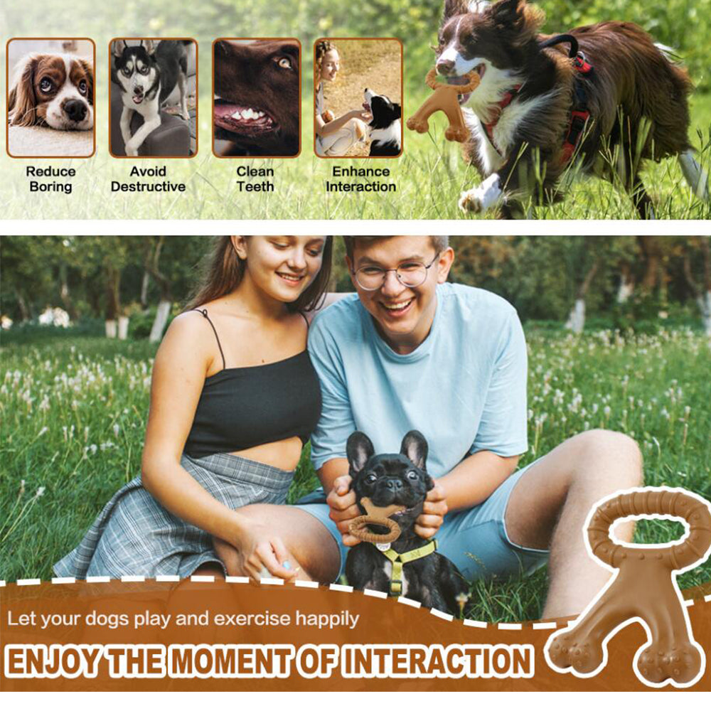 Kauspielzeug für Hunde aus weichem Naturgummi