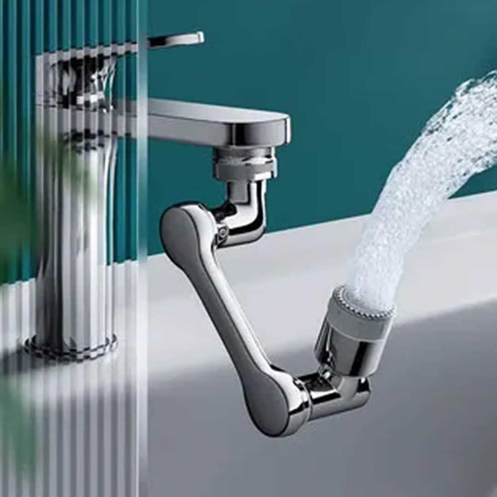 Wasserhahnverlängerung – 1080° drehbar – 2 Strahlfunktionen