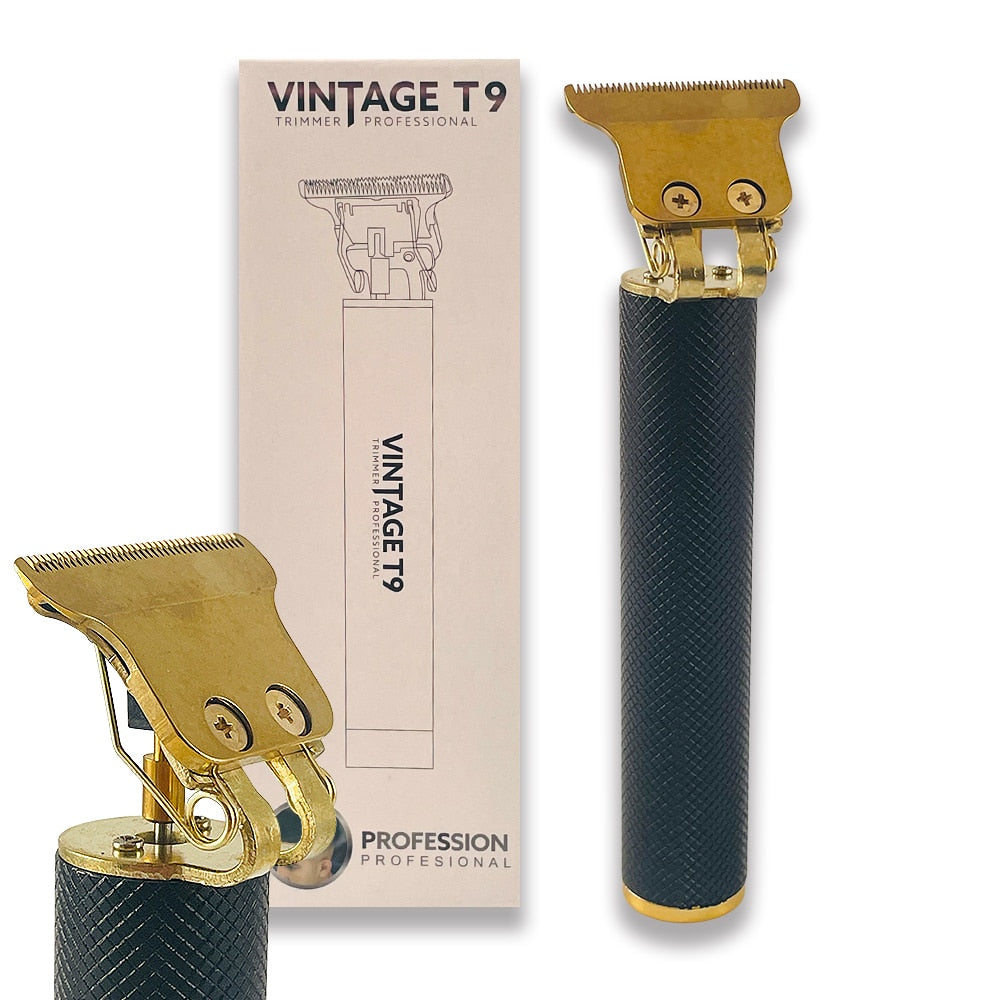 Haar- und Barttrimmer Vintage T9 – Gold