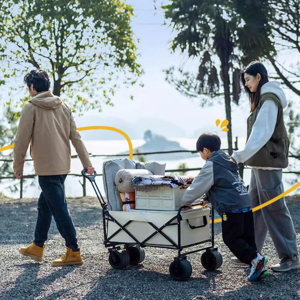 Bollerwagen, zusammenklappbar - für jedes Gelände