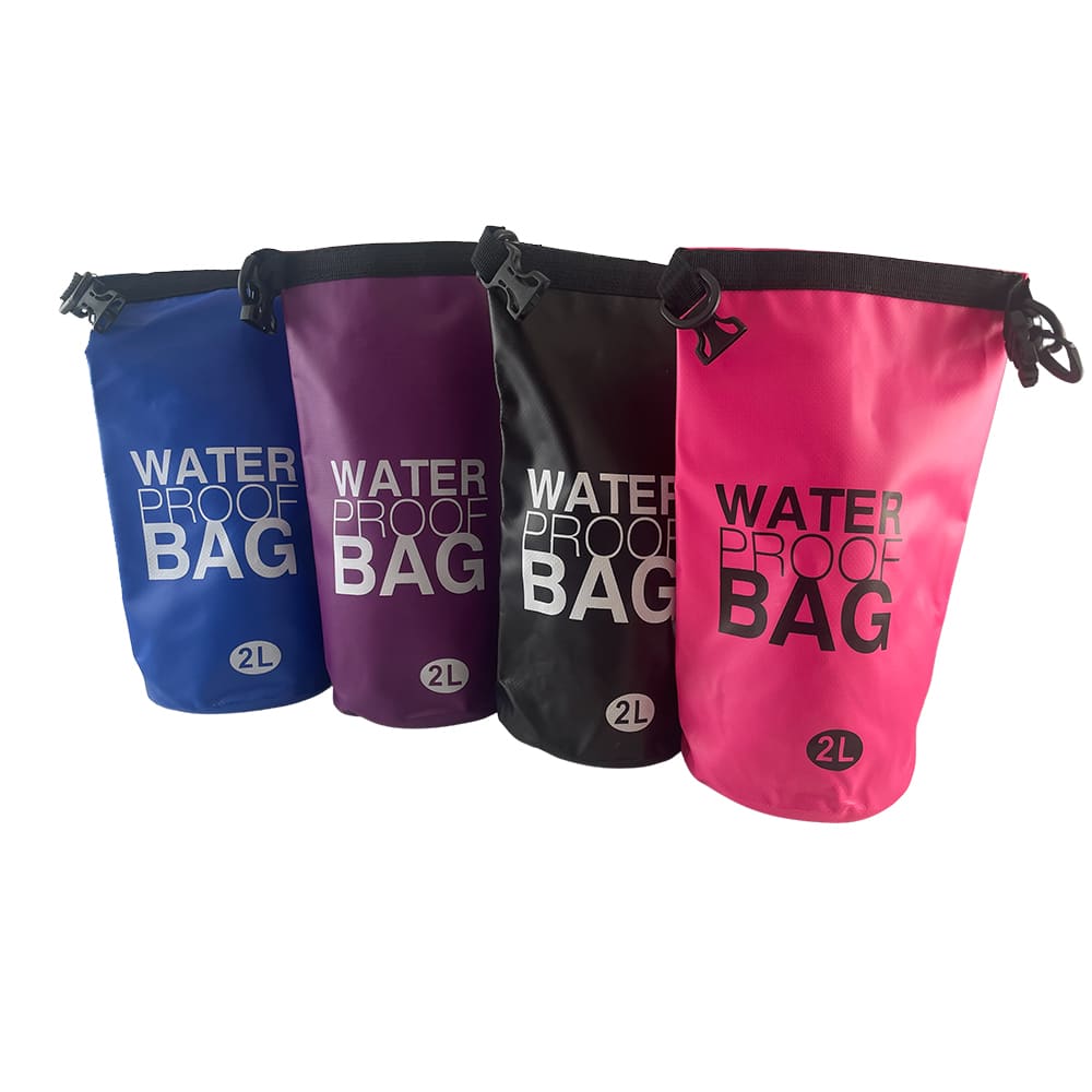 Dry bag 2 Liter - Wasserdichter Sack - mehrere frische Farben