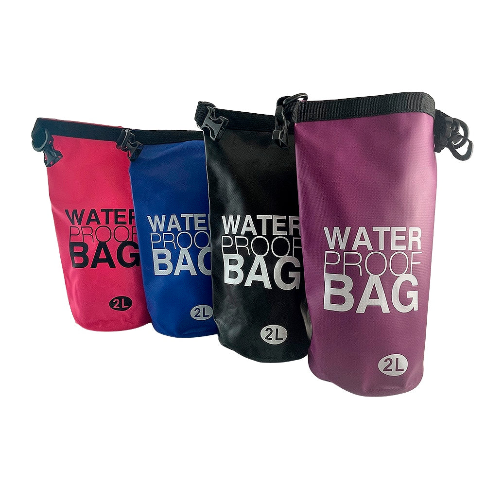 Dry bag 2 Liter - Wasserdichter Sack - mehrere frische Farben