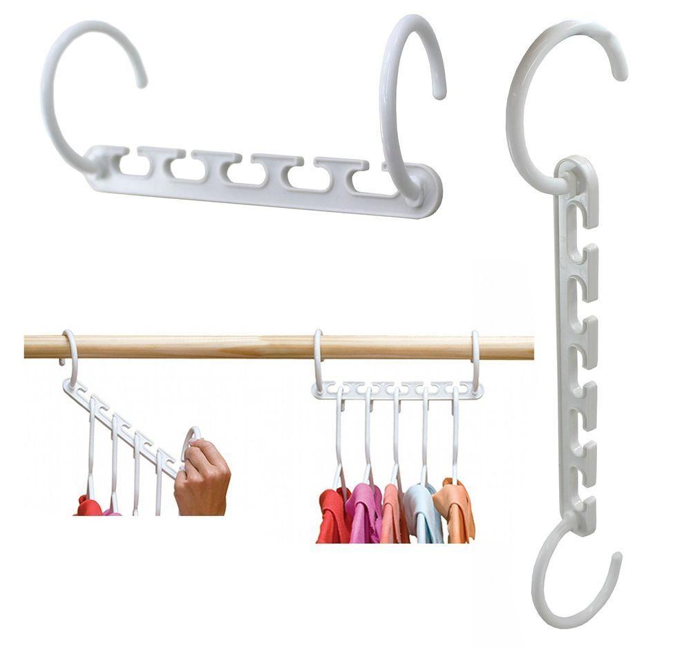 Kleiderbügel-Organizer für 40 Kleidungsteile (Wonder Hanger - 8 Stück in jeder Packung)