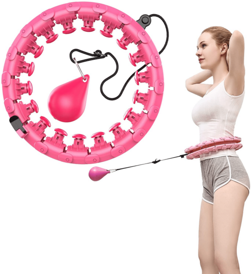 Hula Hoop Reifen Trainings- / Fitnessmodell (verstellbar mit / Gewicht)