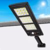 LED-Wegbeleuchtung mit PIR für die Wand - solarbetriebene