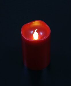 LED-Kerzen aus Kunststoff 6 Stk. in rot (5
