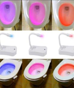 Toiletten-LED-Licht (8 verschiedene Farben)