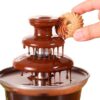 Schokoladenbrunnen 3-Etagen für 500 Gramm geschmolzene Schokolade