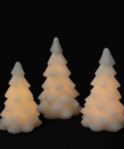 LED-Weihnachtsbaum aus Wachs