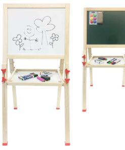 Zeichenbrett - magnetisches Whiteboard und Kreidetafel