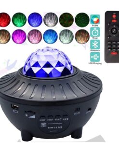 Starry Sky Galaxy LED-Projektor mit Bluetooth-Lautsprecher inkl. Fernbedienung