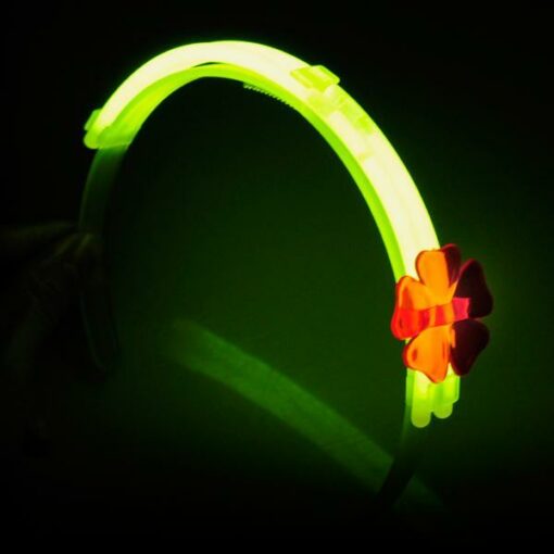 Haarband mit Blume – leuchtendes Knicklicht