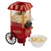 Retro Popcornmaschine mit Rädern (Popcorn ohne Öl herstellen)