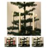 Weihnachtsbaumbeleuchtung LED 10 Stk. Kabellos inkl. Fernbedienung & Klemmen - passend für die meisten Kerzenhalter