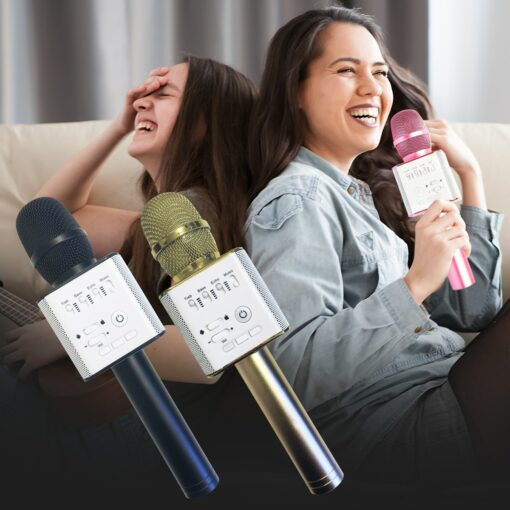 Karaoke-Mikrofon Bluetooth mit Lautsprecher