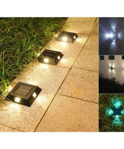 LED Solarzellenlampe - Dekoration Garten / Wandlampe
