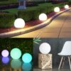 LED-Kugellampe mit Farbwechsel und Fernbedienung