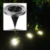 Solarzellen-LED-Spot für den Garten mit Spieß (4 Stk.)